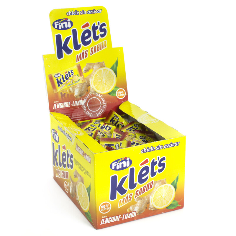 KLETS JENGIBRE Y LIMON 200 UDS