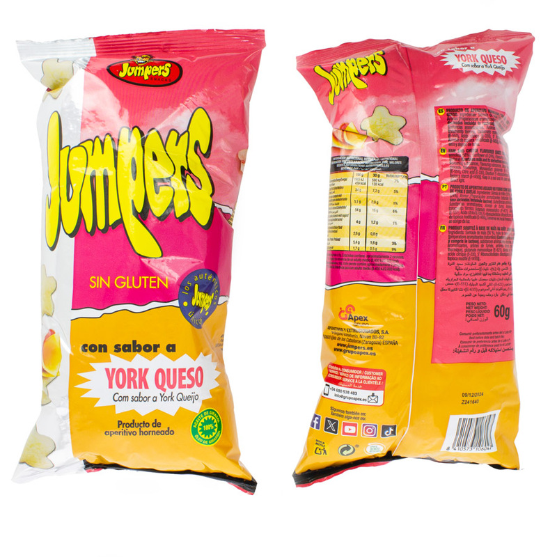 JUMPERS YORK QUESO 60GR 18UDS