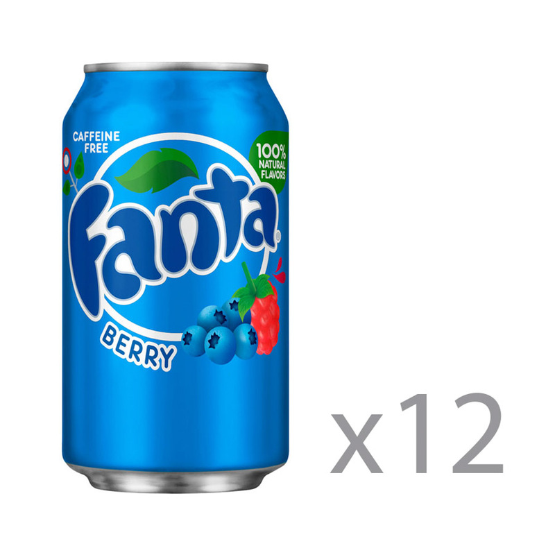 FANTA BERRY 355ml 12 UDS