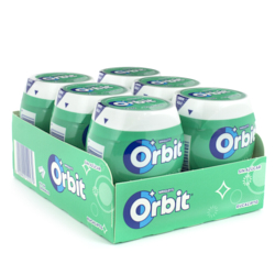 CHICLES ORBIT BOX EUCALIPTO GRAGEAS