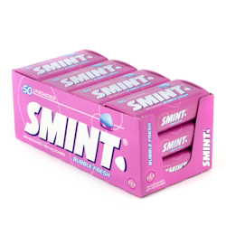 CARAMELOS LATAS SMINT BUBBLE SIN AZUCAR