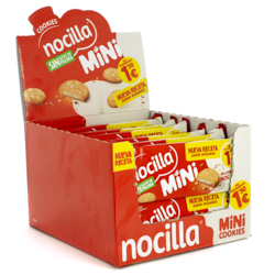 NOCILLA MINI COOKIE BLANCA 64 GR 1.50€