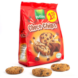 BOLACHAS CHOCO CHIPS GULLON 175 GR